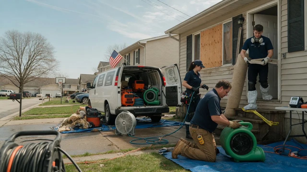 Water Damage Restoration in Dickerson Run, PA near me